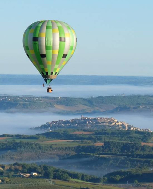 Baptême de l'air en montgolfière à proximité de la Haute Garonne 